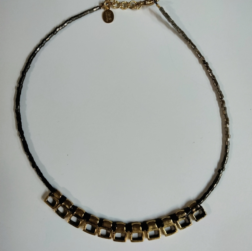 Gold beaded necklace "High Intencity" Brand